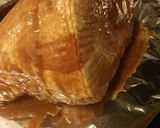 A picture of step 4 of Honey Glazed Ham.