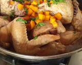 A picture of step 5 of Chicken soup.