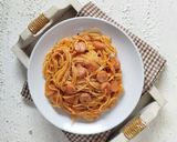 Foto langkah ke 3 dari resep Spaghetti Sosis.