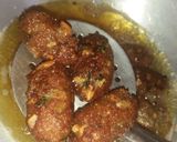 A picture of step 6 of Fried kababs #Idulfitrirecipescontest.