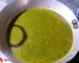 A picture of step 6 of Palak kofta with palak grevy.