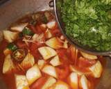 Shaljum palk gosht recipe step 4 photo