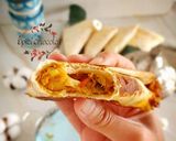 Une image de l'étape 6 de Briouates façon tacos.