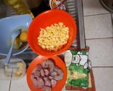 Foto langkah ke 1 dari resep Nasi goreng sosis (Sausage fried rice).