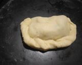 A picture of step 2 of Stuffed Ghughra Chaat.