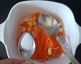 A picture of step 1 of Summer special Kachumber.