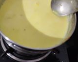 A picture of step 3 of Banana kheer.