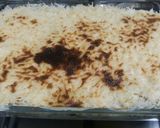 صورة لخطوة 5 من وصفة صينيه رز بدجاج والقشطه والجبن