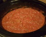 A picture of step 3 of Easy Slow Cooker Chili.
