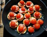 Mini pizza z cukinii krok przepisu 6 zdjęcie
