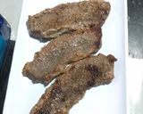 Foto langkah ke 6 dari resep Beef Steak with Sweet n Sour Sauce (Salad Kol Sawi).