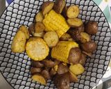 Foto del paso 3 de la receta Papas con piñas en turbocecofry 4d