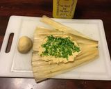 A picture of step 5 of California Farm Tamale Lunch for One.