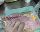 Foto del paso 7 de la receta: Arrollados de pollo con ensaladas varias y postre para esperar el nuevo año