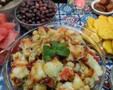 A picture of step 6 of Chattpatti Mix Chaat Plate 😋😋.