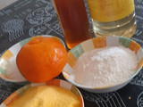 Galletitas de harina de maíz (polenta y mandarina)