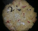 A picture of step 2 of Aloo Tikki (From left over masala).