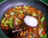 Hình bước làm 2 của món Khoai tây kho chay