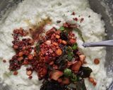 A picture of step 3 of Instant healthy Bottle guard idli.