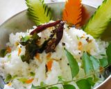 A picture of step 5 of Curd Rice.