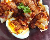 Foto langkah ke 6 dari resep Somay Sayur Ayam Udang.