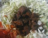 A picture of step 1 of Tsire me daddawa.