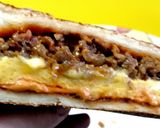 รูปขั้นตอนการทำที่ 10 ของ Patty Melt (แซนด์วิชเนื้อบดและชีส)