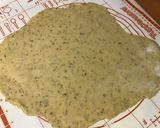 Une image de l'étape 3 de Tarte chèvre cendré,épinards frais et tomates cerises (pâte brisée à l origan).