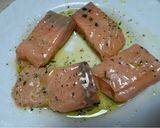 A picture of step 5 of Baked Salmon Fillet with Broccoli Reduction.