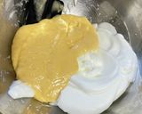 A picture of step 15 of Thick Soufflé Pancakes Made with Meringue.