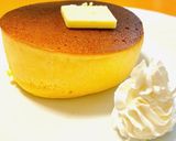 A picture of step 23 of Thick Soufflé Pancakes Made with Meringue.