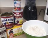 A picture of step 1 of Condensed Milk Cookies.
