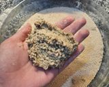 Foto del paso 4 de la receta: Milanesas de soja, porotos negros y garbanzos♡