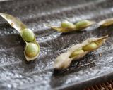 A picture of step 6 of Oven-Roasted Edamame.