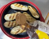 A picture of step 3 of Easy! Grilled Eggplant.