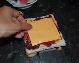 A picture of step 9 of Monte Cristo sandwich.