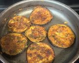 A picture of step 2 of Brinjal slice.