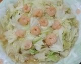高麗菜炒蝦仁的食譜步驟3照片