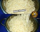 A picture of step 1 of Street Style Veg Chowmein.