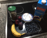 Foto del paso 1 de la receta: Batido de arándanos azules con mascarpone