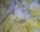 A picture of step 1 of Chicken and potato cigars.