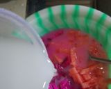 Foto langkah ke 2 dari resep Es susu merah.