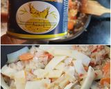 Foto del paso 4 de la receta Noodels de arroz con Bambú, Verduras y Especies al Mirín