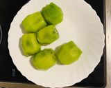 Foto del paso 1 de la receta: Tarta fría de kiwi 🥝 con nata y pasas