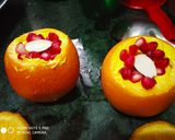A picture of step 5 of Orange Snow.