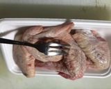 A picture of step 1 of Microwave Teriyaki Chicken Wings.