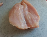 Foto del paso 1 de la receta: Pechuga de pollo a la naranja