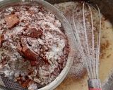 Foto langkah ke 3 dari resep Bolu Ketan Hitam Keju Karamel.