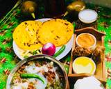 Sarson Ka Saag Makki Ki Roti,ghee-shakker & gur recipe step 10 photo