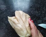 A picture of step 4 of Soft melting balushahi.